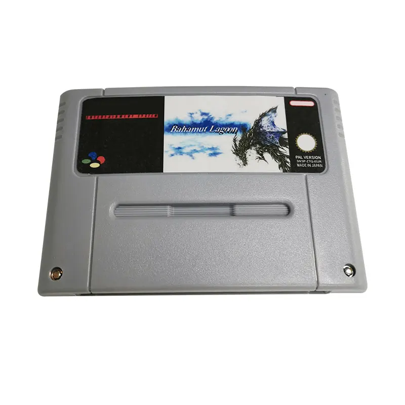 

Video Game For Bahamut Lagoon SFC Game Cartridge For 16 Bit Super Famicom Super NES SFC Classic Game Console - PAL EU Version
