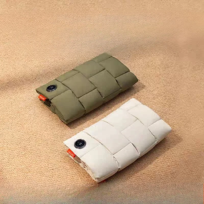 

Graphene Down Hand Warmer Rechargeable Hot Water Bag Explosion-Proof Waist Heating Pad Belly Compress Electric Warmer for Women