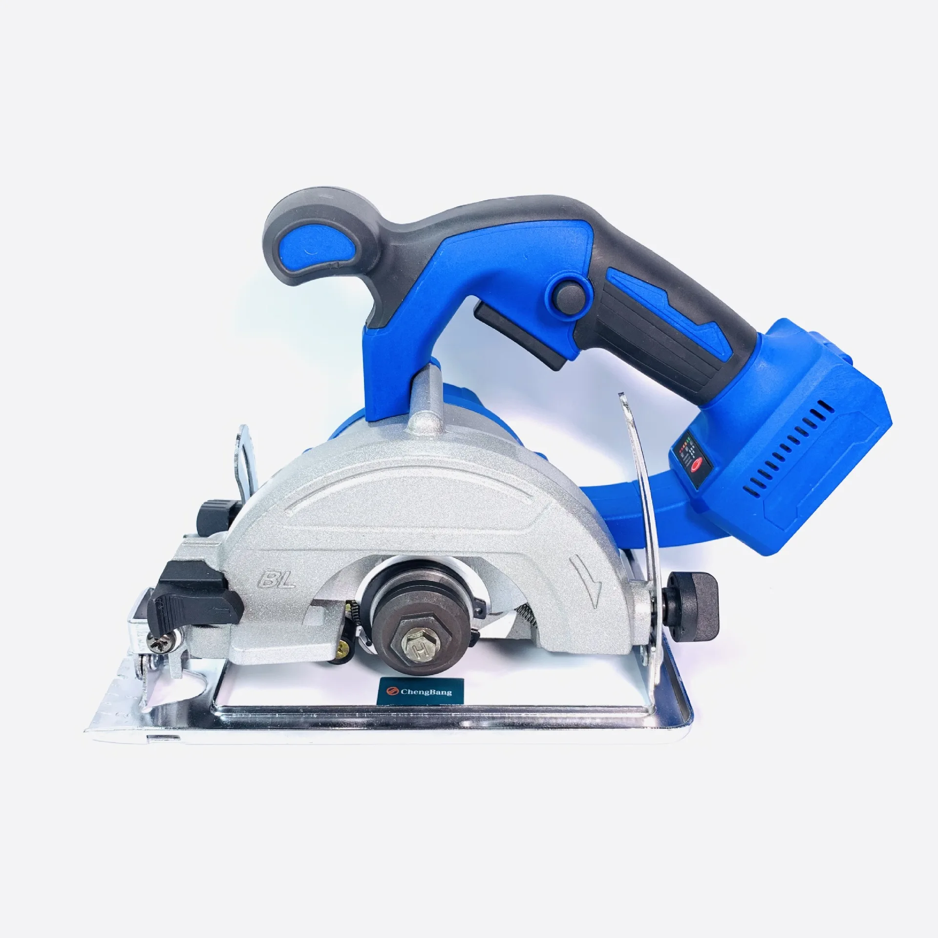 Deep bluefive inches brushless electric circular saw cutting 01Makita Battery