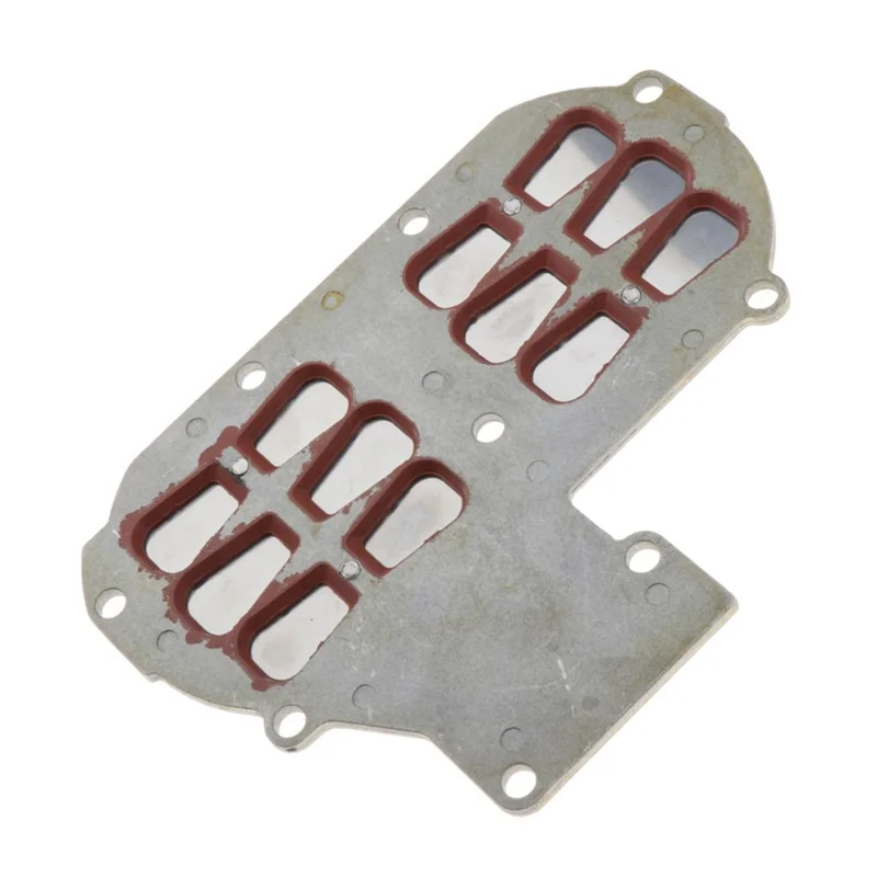 

1 PCS Reed Valve Assy Silver Metal Fits For 689-13610-01 689-13610-01-00 25HP 30HP Outboard Engine