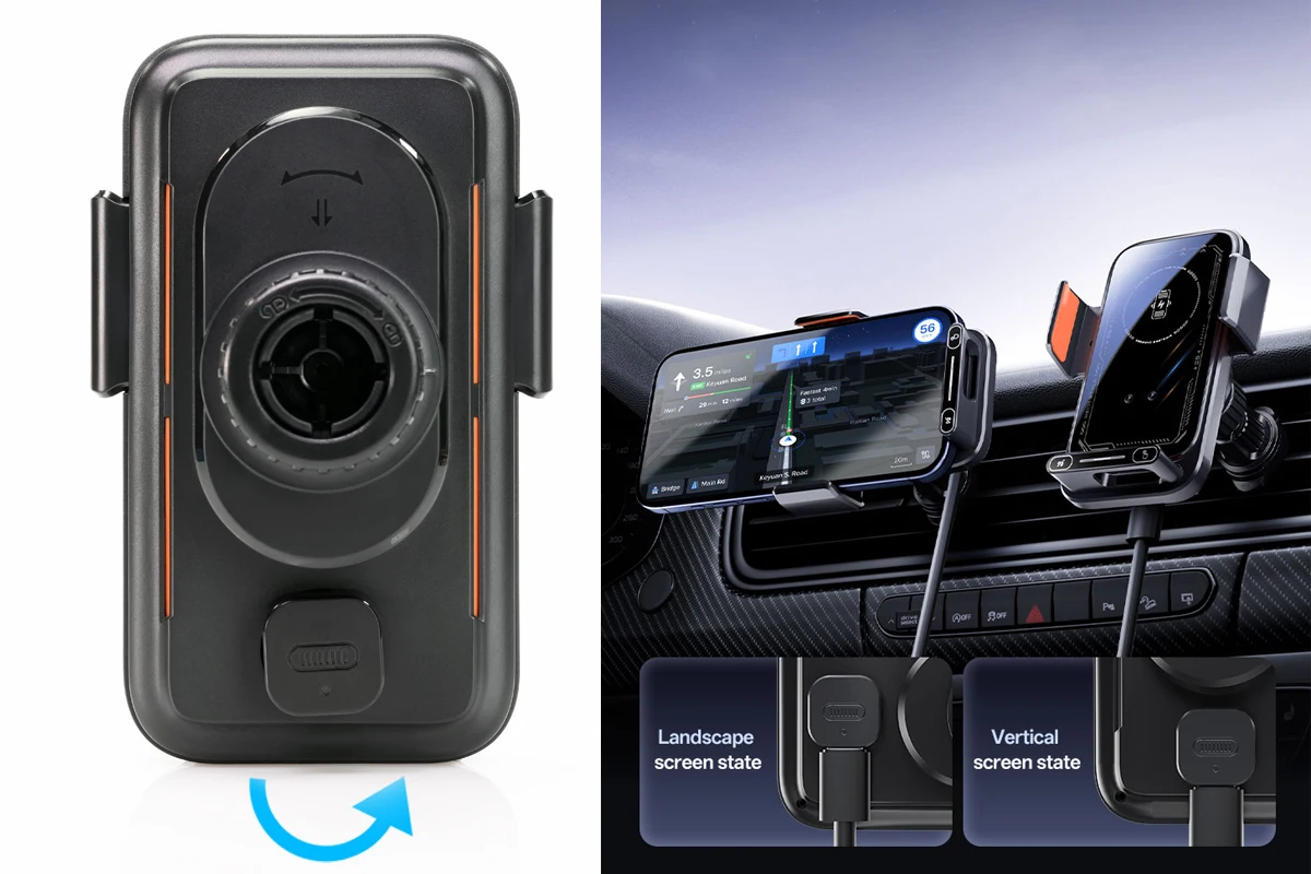Entwickelt für BMW X5 G05 2024 2025 2026 Telefonhalterung Auto Magnetische Halterung Intelligente Sensorik Kabelloses Laden Ein-Knopf-Entriegelung – Detail 30