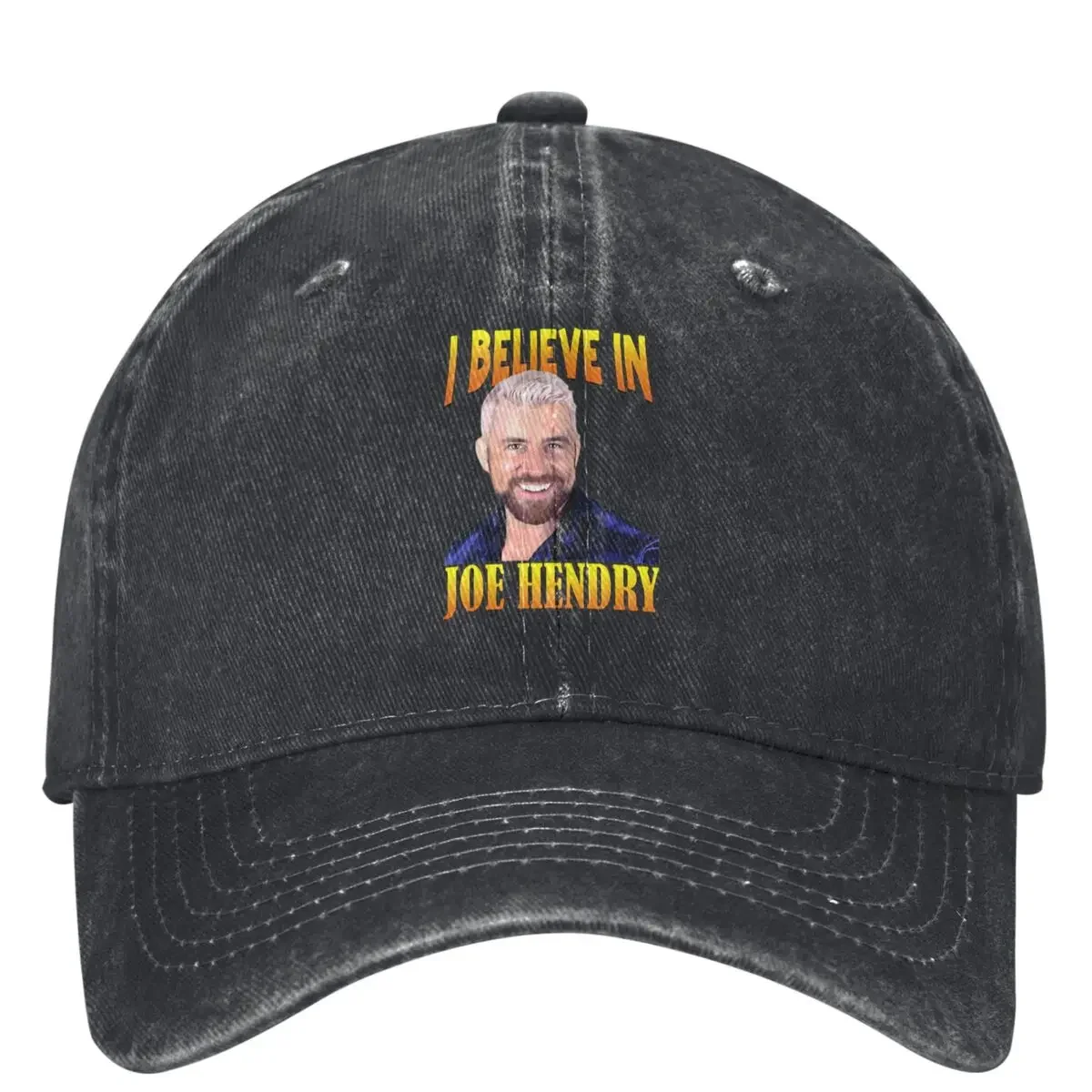 Vintage I Believe In Joe Hendry Baseball Cap Men Women Cotton Trucker Hat Wear Adjustable