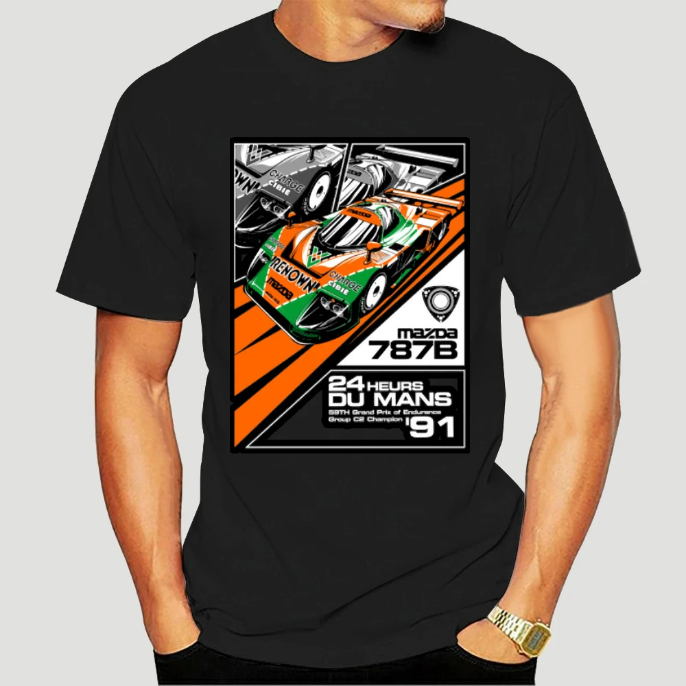 Camiseta de Mazda 787B DuMans 91 para hombre y mujer, ropa para mujer 5554X