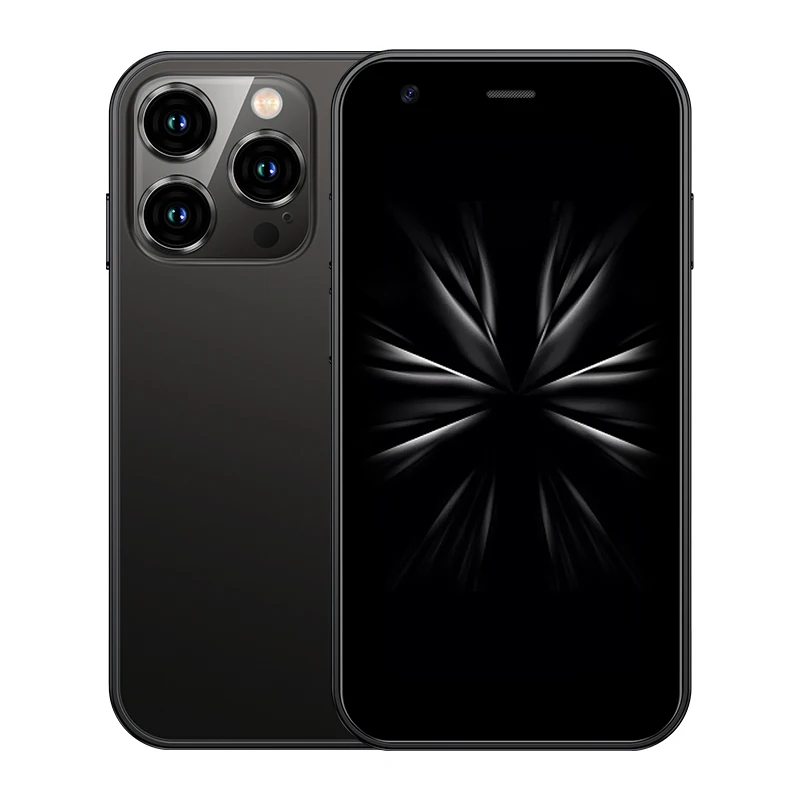 ONEMYTH Mini Android Pocket Smartphone, Dual SIM, 3,0-inch scherm, 2GB+16GB opslag, ondersteunt WhatsApp, WiFi