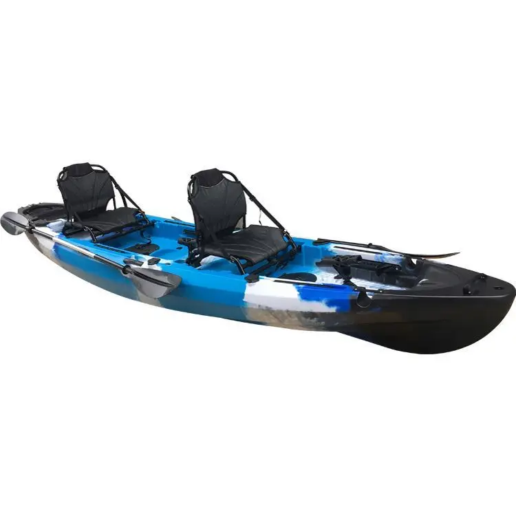 

2-Person Sit-On-Top Kayak, Hot-Selling Fishing Paddle Boat 2025