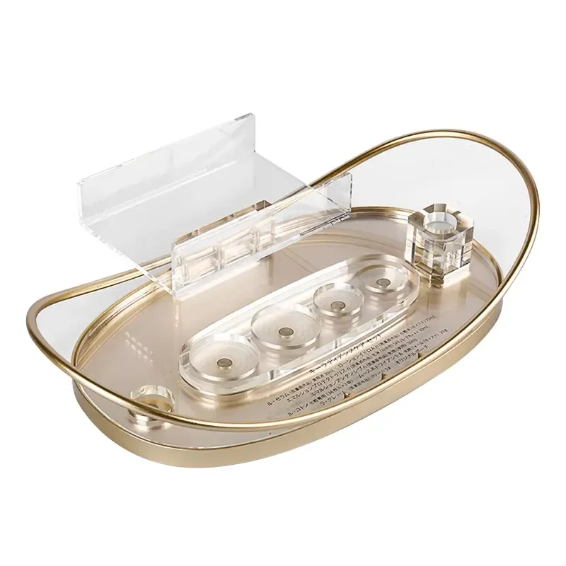 Latest Skin Care Products Product Display Stand Beauty Acrylic Makeup Display Stand Makeup Stand