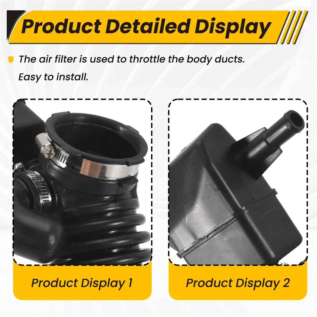 #05T (Black)Air Cleaner Intake Hose for Nissan Dualis Qashqai,Automotive Parts & Accessories