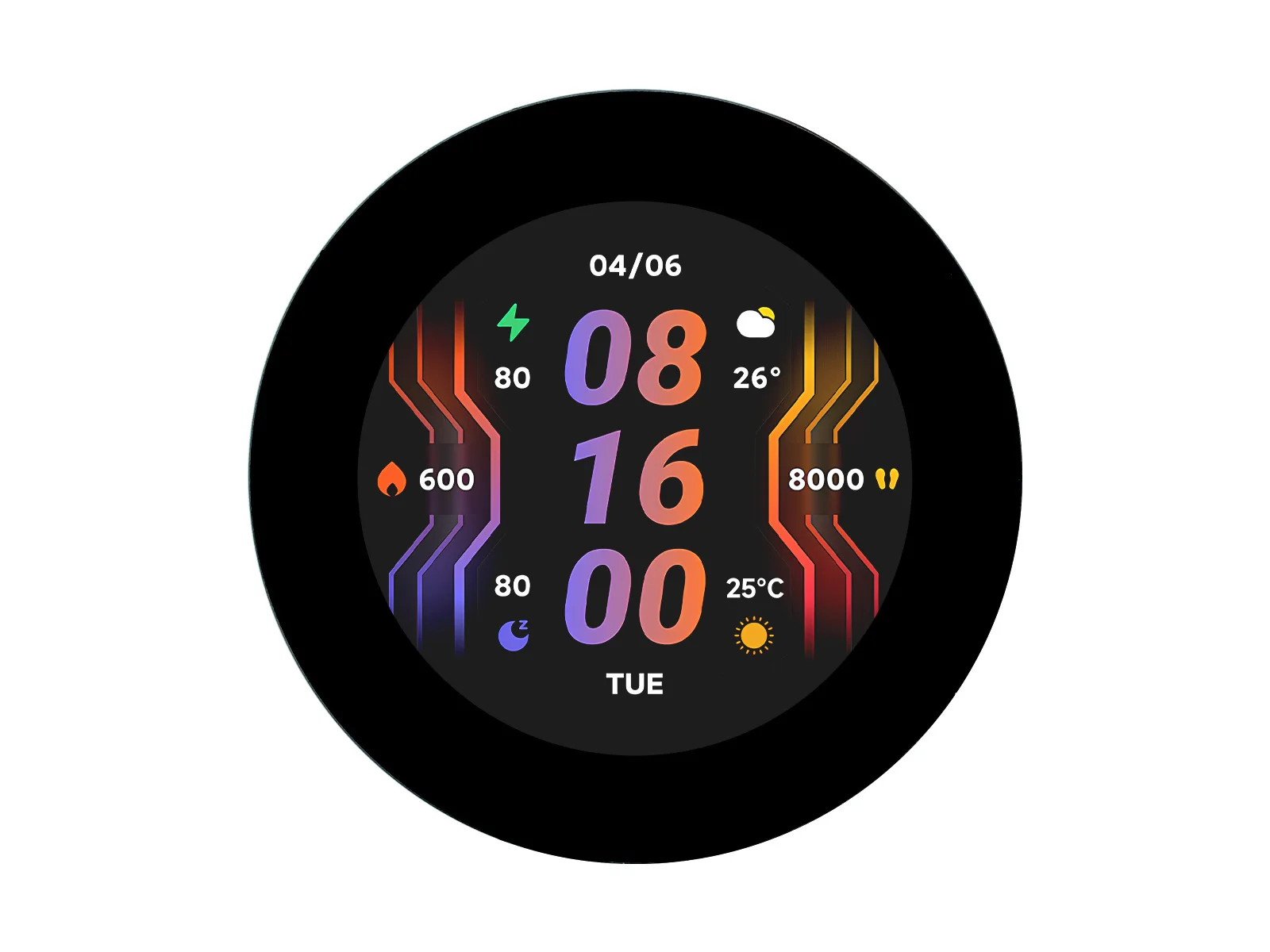 Picture 4: Waveshare ESP32-S3 2.8inch Capacitive Touch Round Display Development Board, 480×480, Supports WiFi&Bluetooth,ESP32 With Display