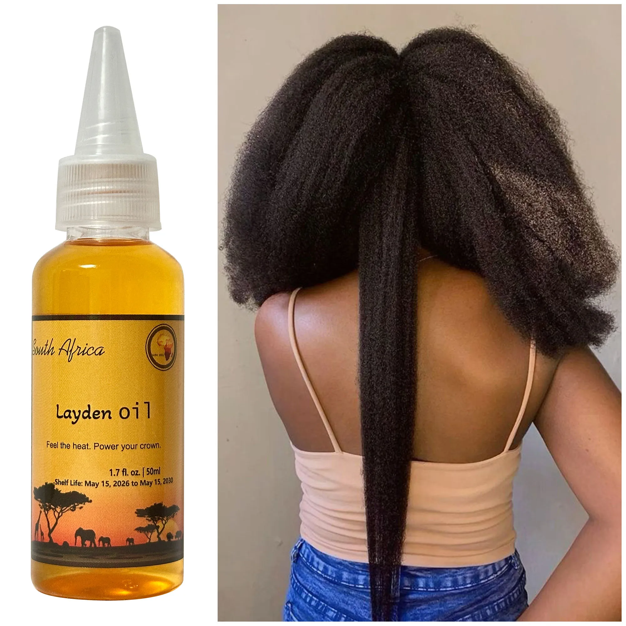 Artisanal Traditional Powerful Hair Nourishing Oil Giving Africans Long Natural Hair