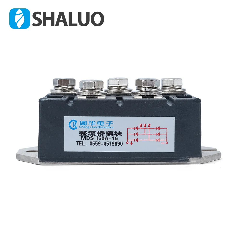 MDS 150A 1600V three-phase rectifier bridge, rectifier, with radiator, generator accessories