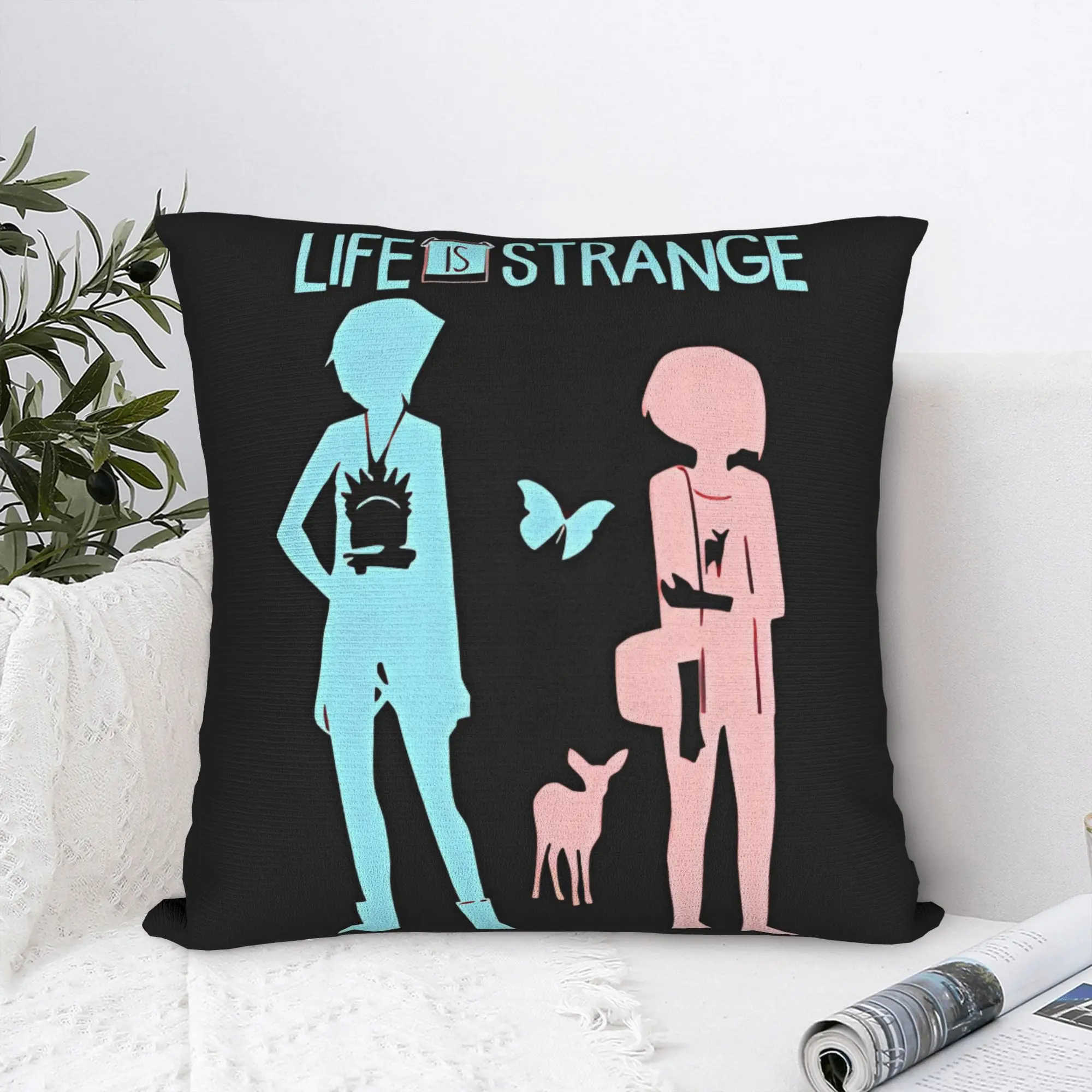 Pillow Case Game Life is Strange Art Print  Pillow Cover For Sofa Home Decoration Fashion Pillowcases