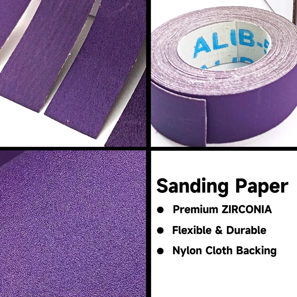 

1pc 25mm Pull Out Sanding Belt Box Soft Cloth Rolls Sandpaper For Metal Wood Glass Stone Grinding Polishing