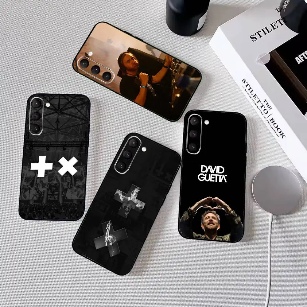 Godfather of EDM David Guetta Phone Case For Samsung Galaxy A73,A72,A71,A70,A53,A52,A51,Others Soft Black Cover
