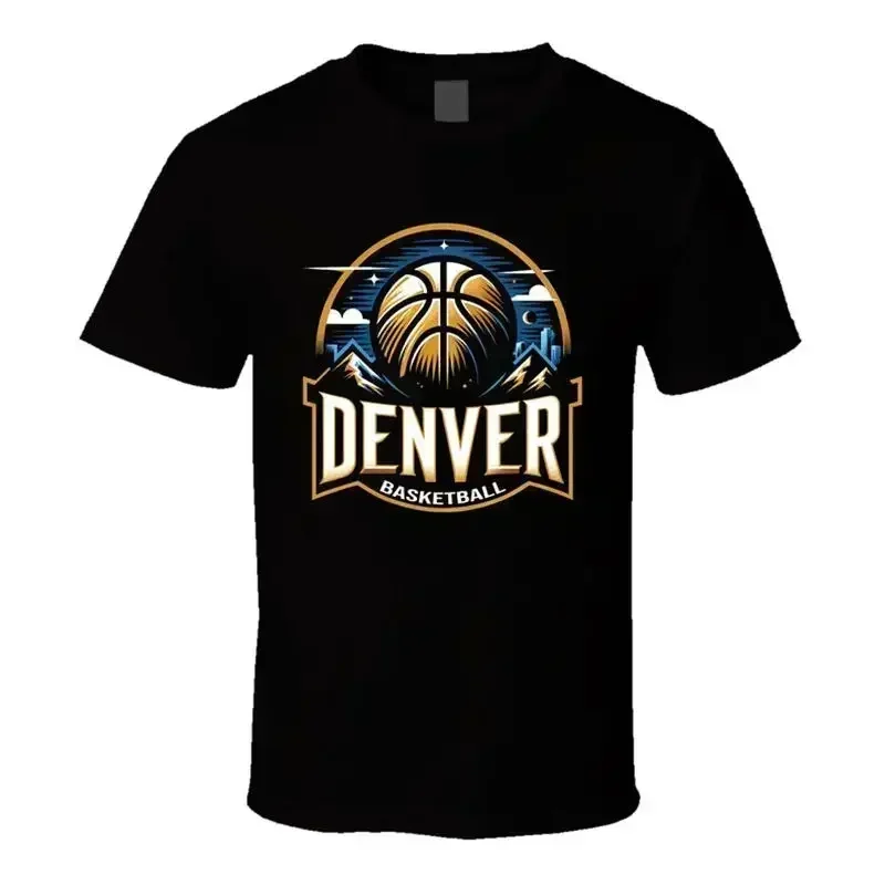 Denver Basketball Logo Fan T Shirt