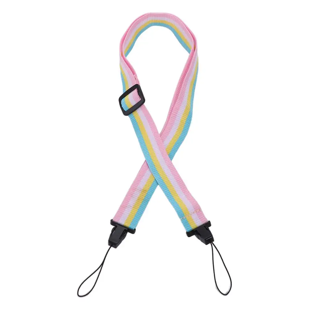 for Instant Film Camera Mobile Phone Neck Belt Rainbow Camera Strap Shoulder Straps Mini Camera Accessory Camera Neck Strap