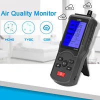 JD-3002 Air Quality Detector CO2 HCHO TVOC Temperature Humidity Measuring Device CO2 Meter Multifunctional Air Quality Analyzer