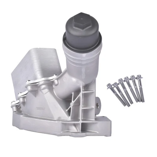 ZOOMKEY Aluminium Engine Oil Cooler Housing Assembly Fit For BMW 340i 440i 540i 11428583895 view 3