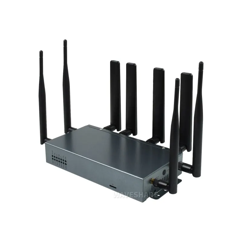 

Waveshare RM520N-GL industrial 5G Router, wireless CPE, snapdragon X62 onboard, 5G Global Band Module, Gigabit Ethernet and WiFi