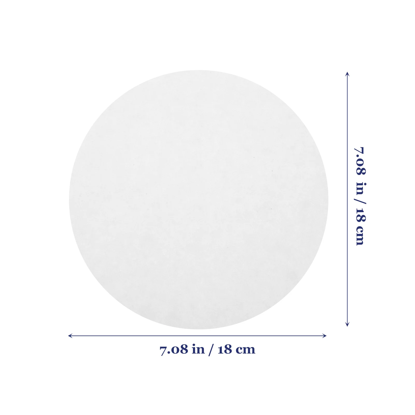 Good Flexibility Filter Paper Medium Anti-clogging Coarse Precipitates Sparse Texture