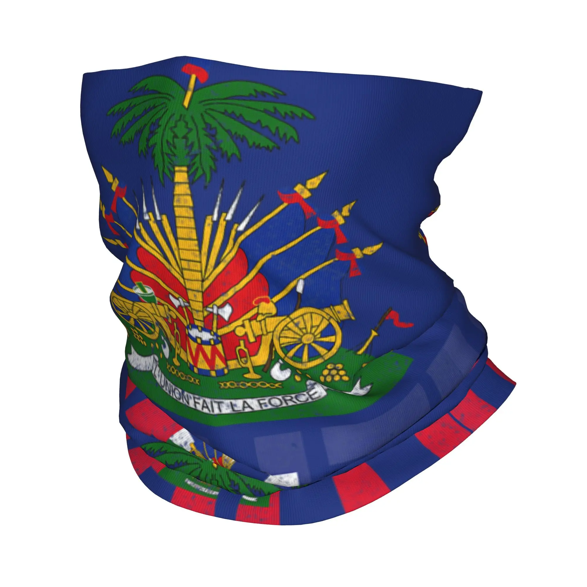 Haiti Independence Haitian Flag Day Haiti Flag Bandana  Fashion Cycling Mask Windproof Balaclava Soft Warm Face Cover Mask
