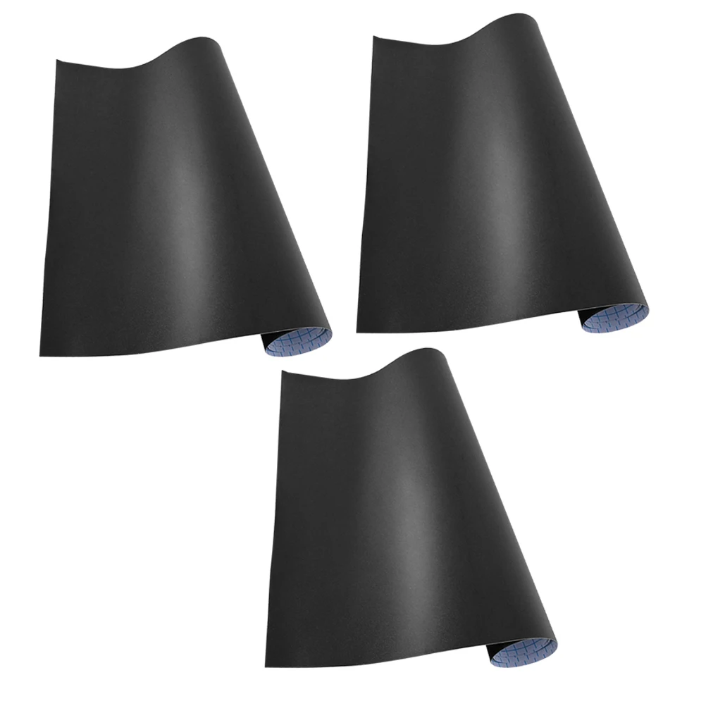 

3 Pcs Blackboard Stickers Chalkboard Dry Erase Wall Peeling Wallpaper Child Calendar Write Wipe Remove Interactive Creativity