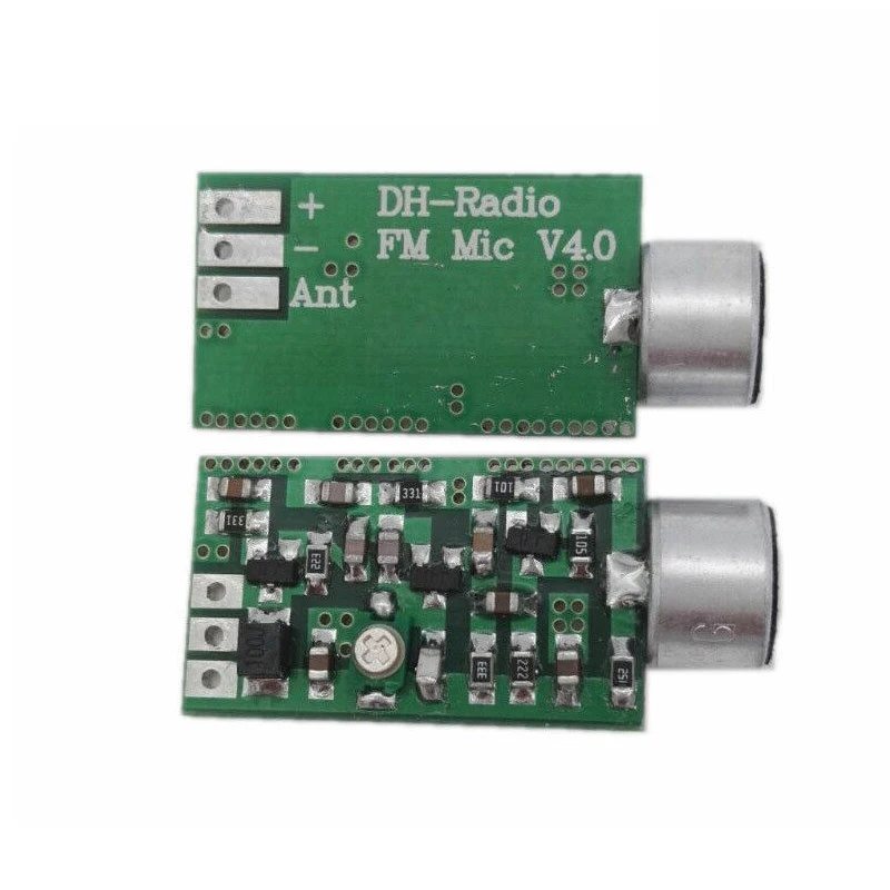 HFES Mini Microphone Fm Transmitter Module Mic Wireless Audio 100Mhz Board