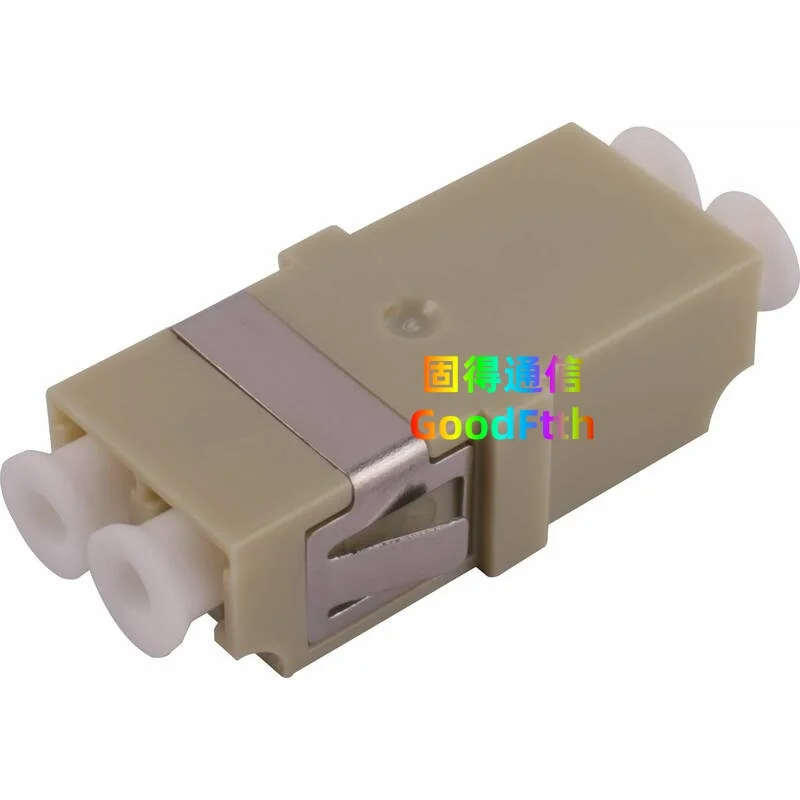 

Fiber Adapter LC-LC Duplex Adaptor Premium Loss Coupler Flangeless 100PCS/Lot GoodFtth