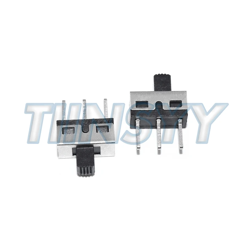 10PCS SS12D10 SS12D11 Toggle Switch 3Pins Straight Feet 1P2T Handle High 5mm Spacing Of 4.7mm 3A 250V SS12D10G5