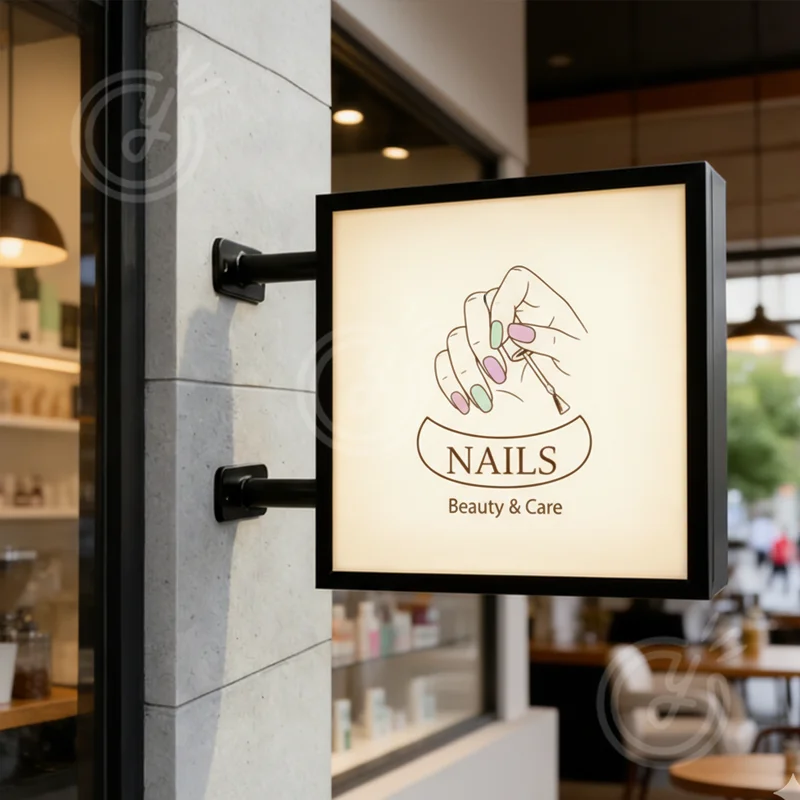 insegna-luminosa-personalizzata-per-salone-di-bellezza-lightbox-led-rettangolare-da-parete-bifacciale-per-esterni-con-logo-3d-stampato