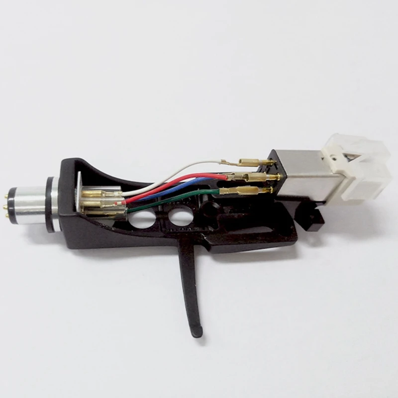 3X Cartridge Stylus With Turntable Headshell 4 Pin Contacts For Phonograph Turntable Gramophone LP Vinyl Needle