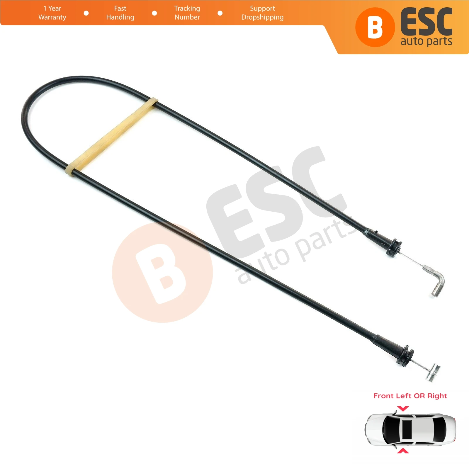 ESC EDP202 Inner Door Release Locking Latch Bowden Cable 81626800132 Front Left Or Right Door for MAN Truck TGA TGX TGL TGS