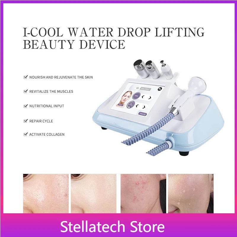 Non-invasive 1-4 MHz  Facial  Machine for   Firming Wrinkle Removal Acne Scar Treatment & Rejuvenation