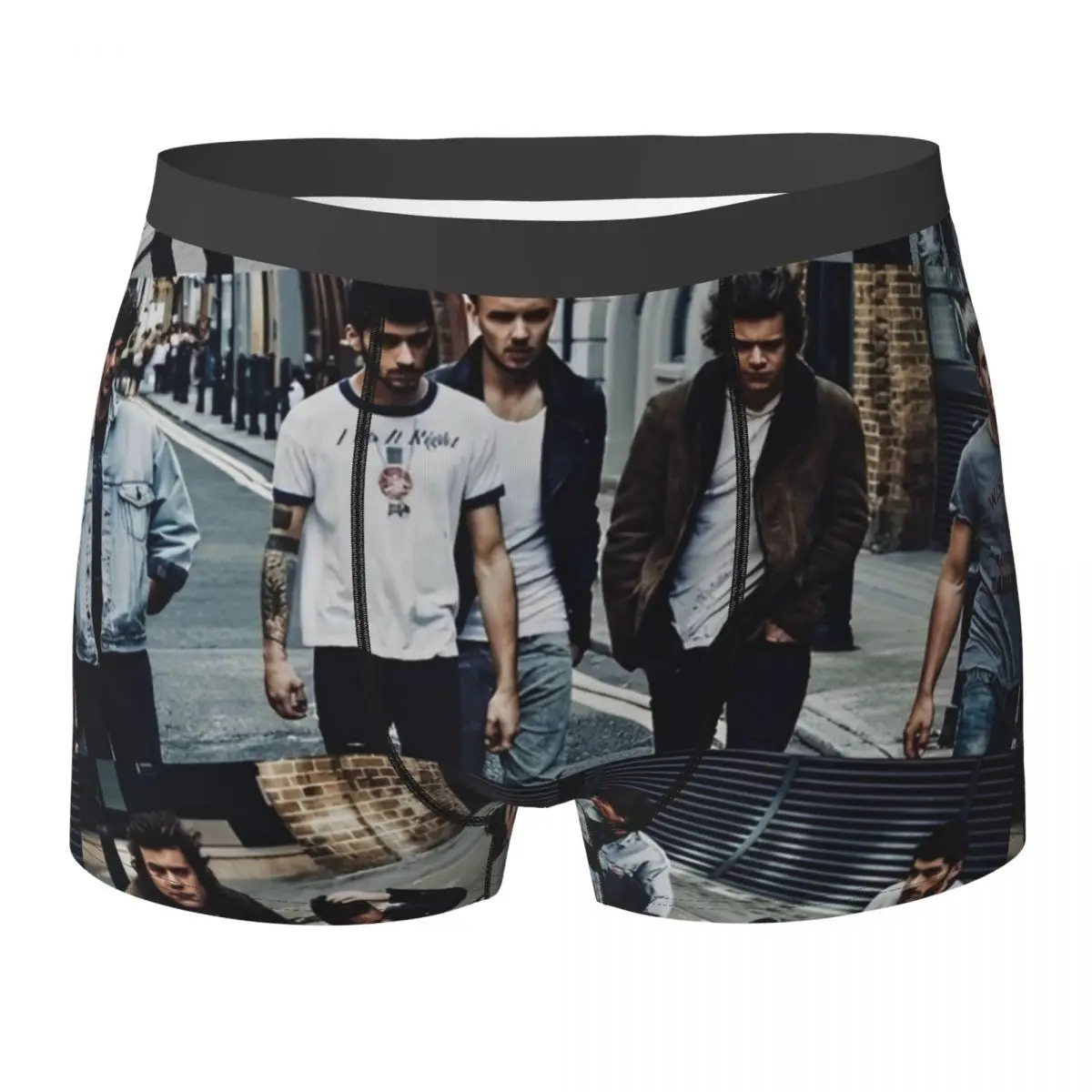 

Нижнее белье O-ONE Band Direction, английско-ирландские мужские трусы в стиле поп-мальчик, дышащие шорты-боксеры, популярные шорты, трусы размера плюс 2XL