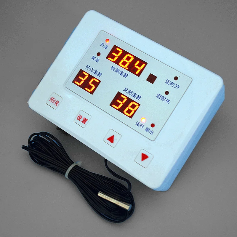 Thermostat switch adjustable temperature planting and breeding digital display instrument intelligent