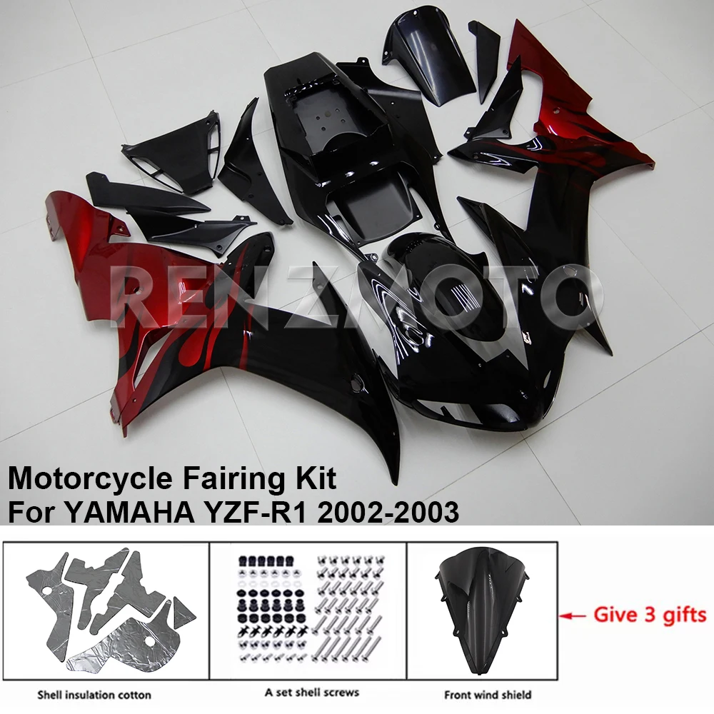 

Y1003-122a Motorcycle Fairing Set Body Kit Plastic For YAMAHA YZF-R1 2002-2003 Accessories ABS Injection Bodywork