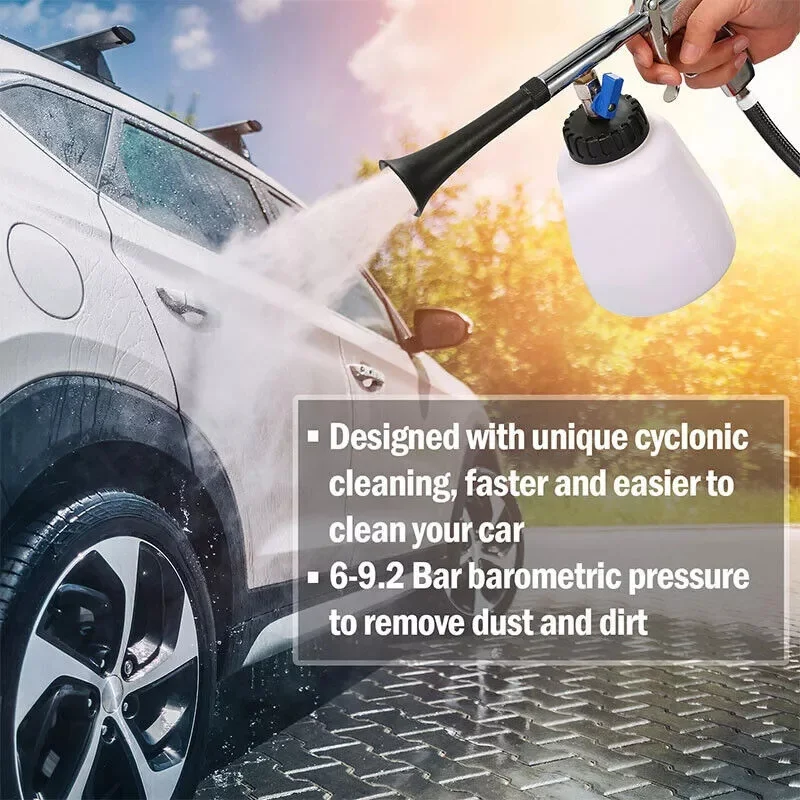 Neue Autowaschanlage für Fahrzeugreinigung Innenreinigungsmaschine Staubblaspistole Tiefenreinigungspistole mit Bürste Hochdruck-Sprühreinigung – Detail 6