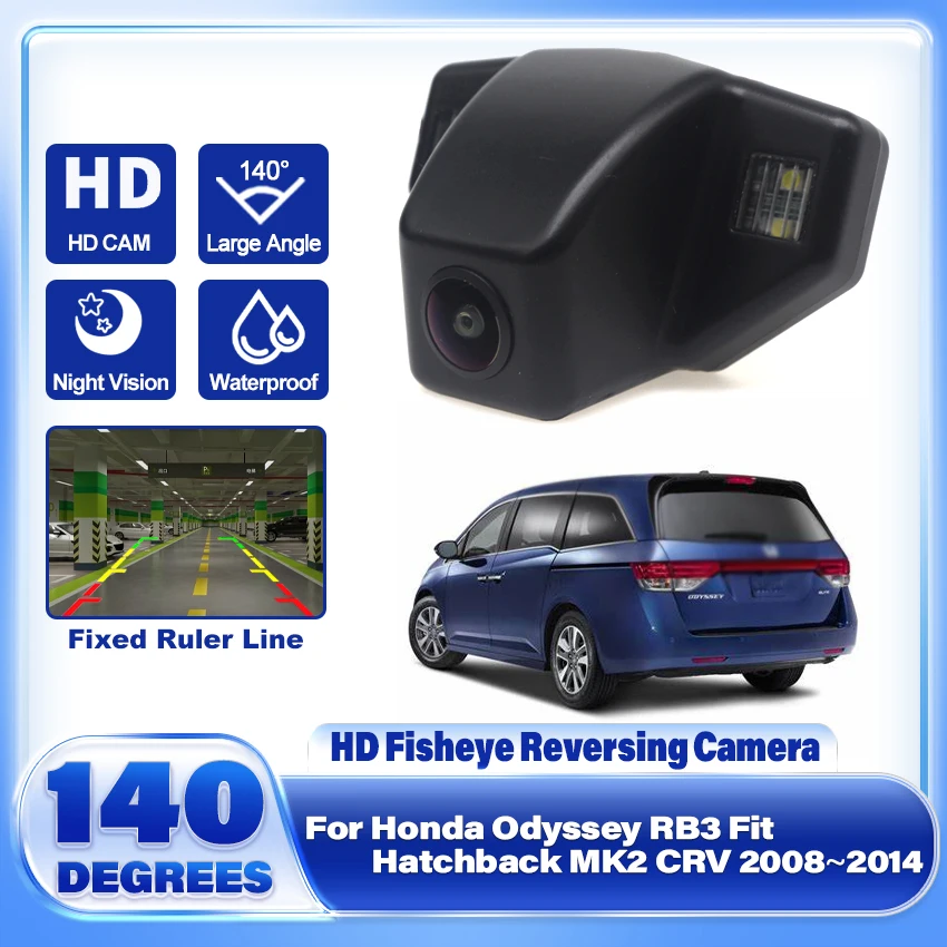 

Камера заднего вида HD CCD 1080x720P для Honda Odyssey RB3 подходит для хэтчбека MK2 CRV 2008 ~ 2014