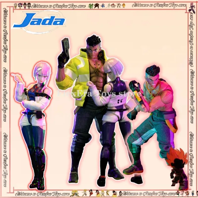 

Коллекционная фигурка Jada Cyberpunk 1/12 Edge Walker David Lucy, ручная работа, мобильная кукла Cyberronin, подарок на день рождения, украшение для рабочего стола