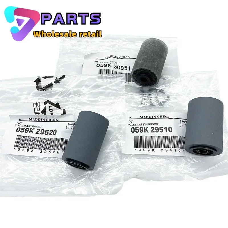 1SETS 059K29520 059K29510 059K30951 for Xerox DC 4110 4127 4112 4590 4595 1100 900 D95 C7780 New ADF pickup roller