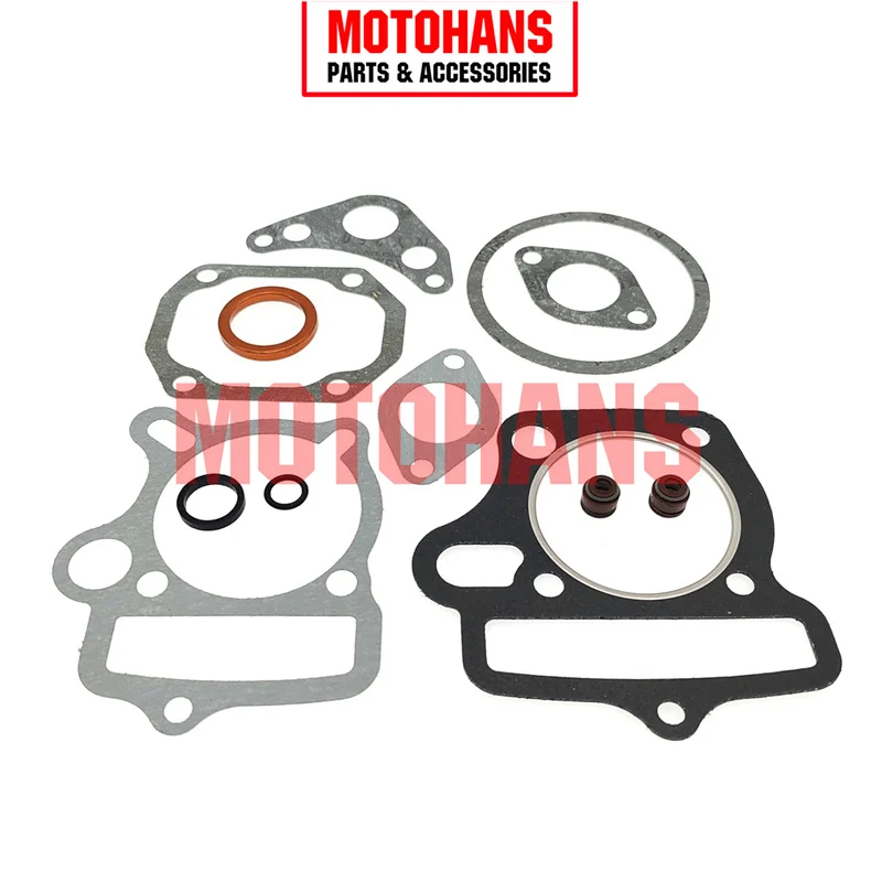 HM16110270 ENGINE PARTS 54MM BORE 125CC MID SET GASKET WITH VALVE SEAL MOTORCYCLE ACCESSORIES FOR C125 AKT AKT 125 FLEX125