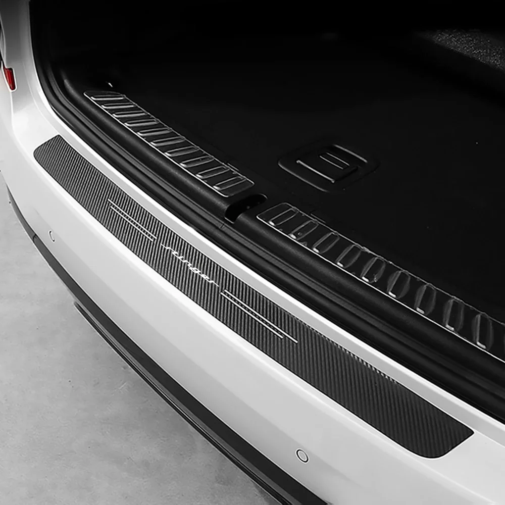 For KIA Stinger Logo Emblem Threshold Sill Anti Scratch Tape Car Door Sill Protective Strip Stickers Luminous Decoration Decals view 5