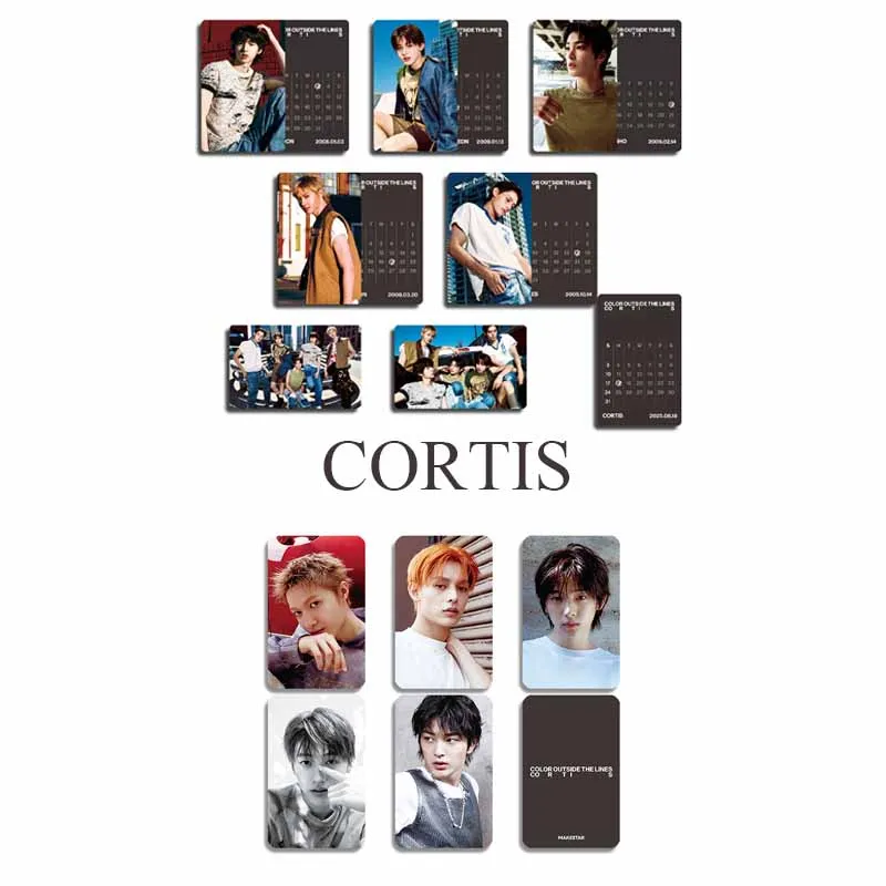 5/7/12 unids/set Kpop CORTIS álbum de debut Idol Group Photocards KEONHO SEONGHYEON MARTIN moda Lomo tarjetas JAMES JUHOON Fans regalos