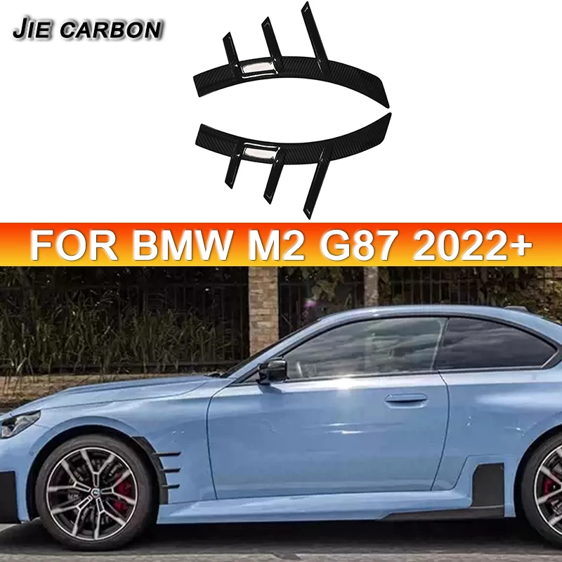 

For BMW 2 Series, M2 G87 2023+ Front Bumper Vent Trim Spoiler Duck Wing Distributor Wheel Side Fender Wheelbrow Upgrade Auto Acc