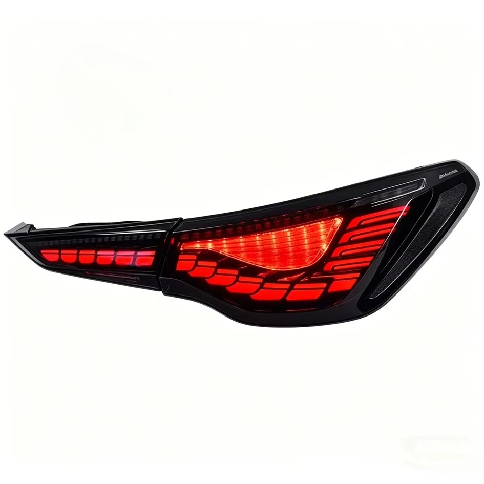 Dragon Scale LED Tail Lights for 4 Series G22 G23 G26 G82 M4 20-26 Sequential Dynamic Animation Rear Lamps Assembly