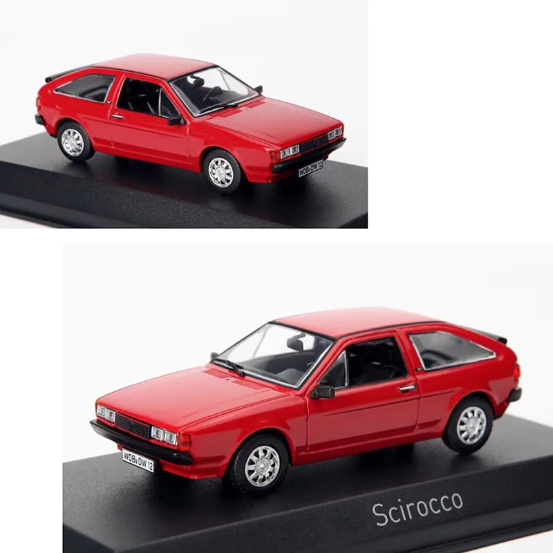 

NOREV 1/43 VW Scirocco 1981 Alloy Red Car Model Adult Classic Collection Display Ornament Gift Souvenir