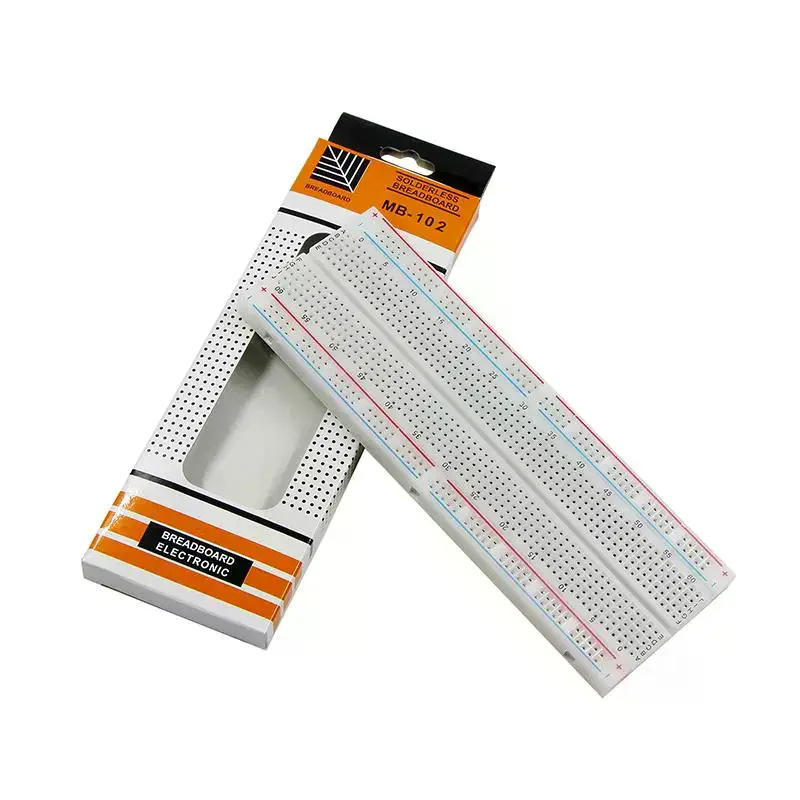 Breadboard 400 830 Points Solderless PCB Bread Board Jumper Wire Cable Prototype Board DIY Kit