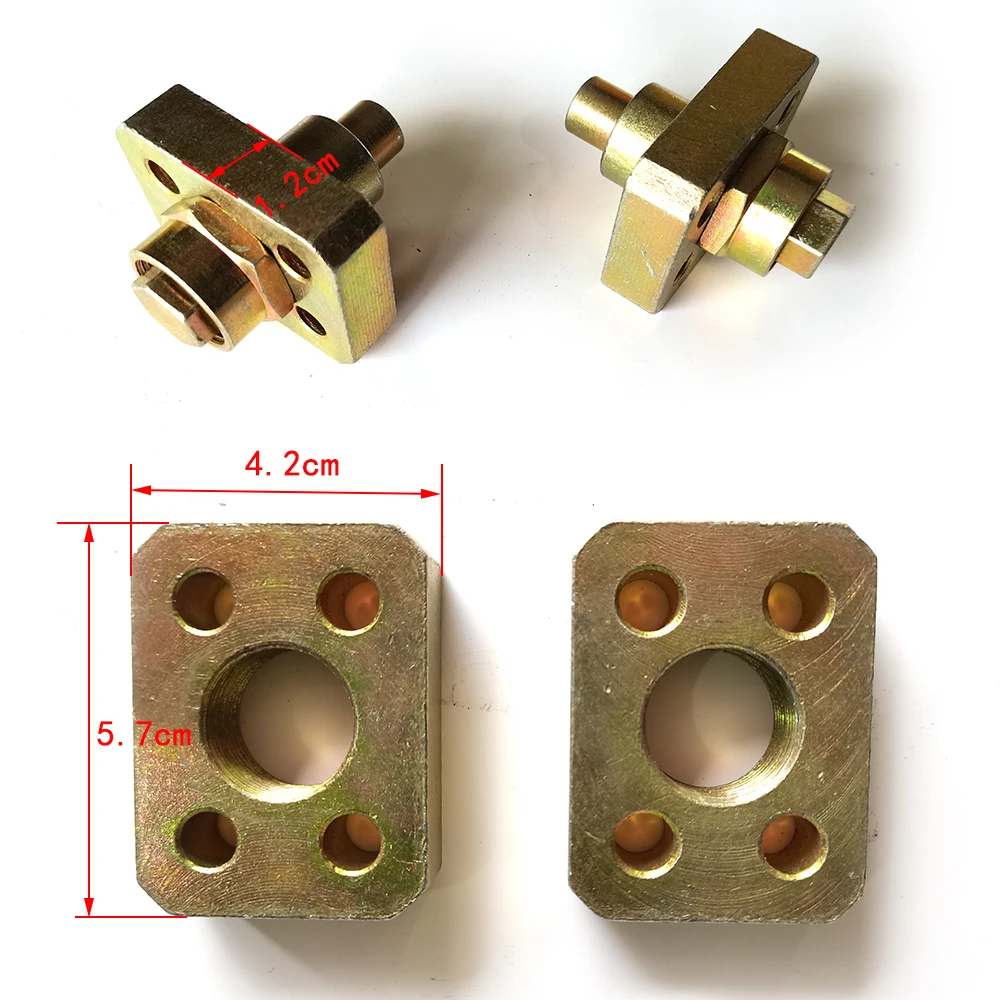 2PCS Adjustable Front Axle Bottom King pin Anti-Shake Accessories Parts for 1998-2017 Suzuki Jimny JB43 JB23 JB33