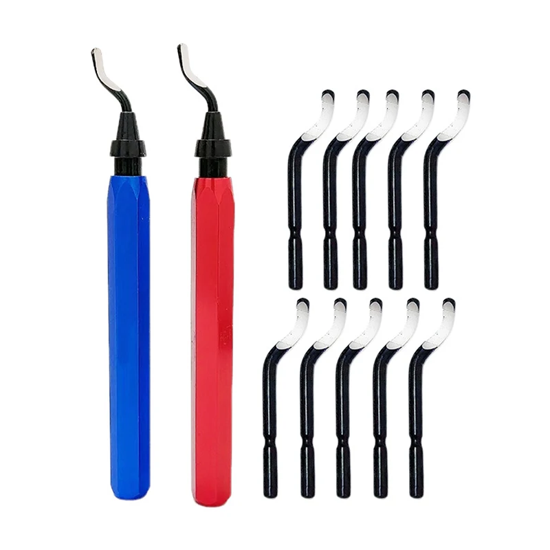 

Precision Metal and Plastic Pipe Deburring Tool Set: RB1000 and BS1010 Blades