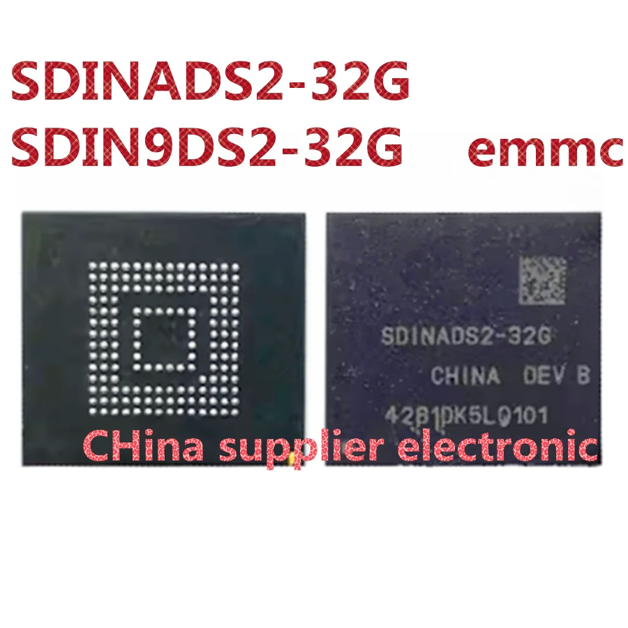 

SDINADS2-32G SDIN9DS2-32G подходит для SanDisk 153 ball emmc-чип для мобильного телефона шрифтов б/у plant good ball ic