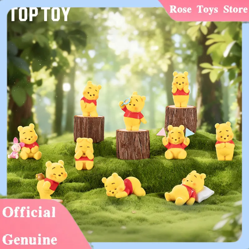 

Genuine TOPTOY Disney 2.0 Winnie The Pooh Series Blind Box Figure Toys Cute Model Doll Desktop Decoration Toy Birthday Gift
